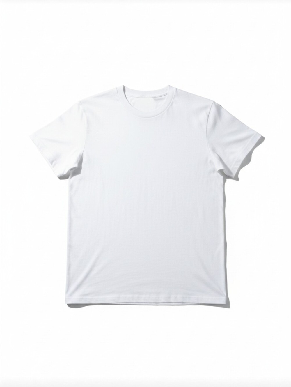 Hanes Mens Large White ComfortSoft Short Sleeve Crewneck T-Shirt
